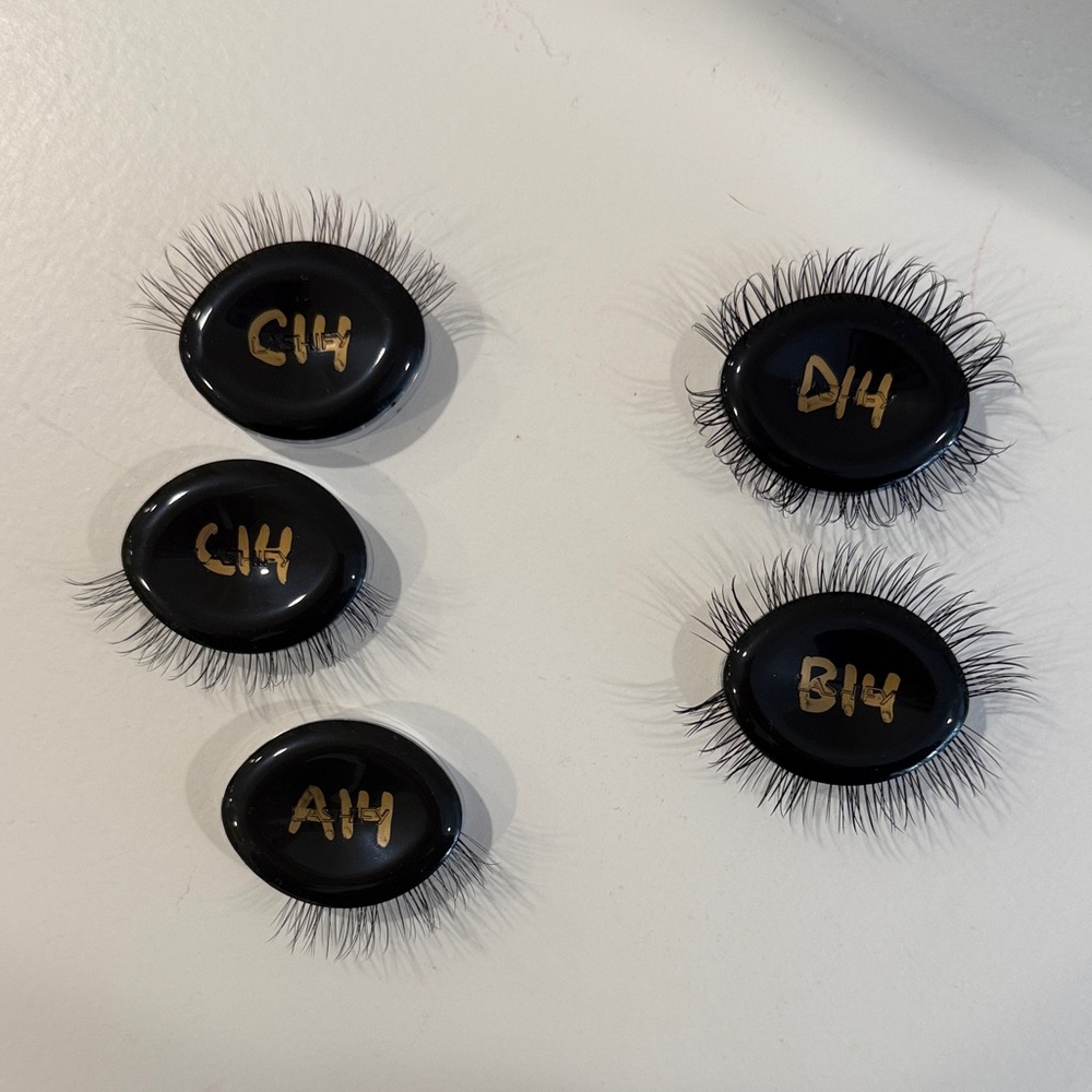 LASHIFY eyelash gossamers bundle (A14, B14, C14 x2, D14)